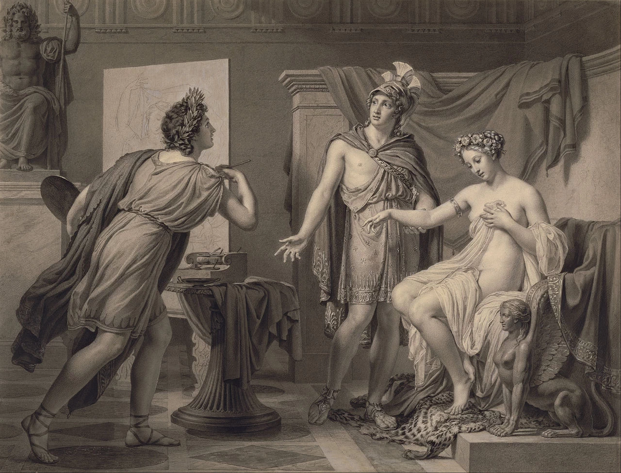 Alessandro cede Campaspe ad Apelle - Getty Center, Los Angeles
